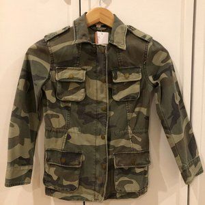 NWT Vintage Havana Girls Camo Jacket